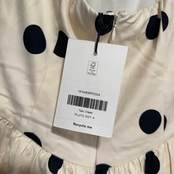 REFORMATION NWT Talvi Dress 4 - Picture 7 of 7